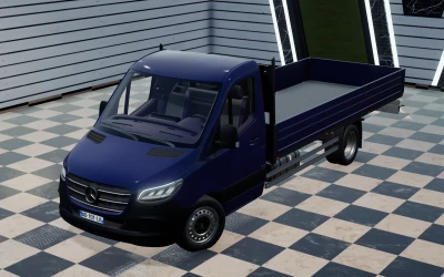 Fs22 Edm Mercedes Sprinter 2019 Pack V1.0