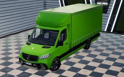 Fs22 Edm Mercedes Sprinter 2019 Pack V1.0