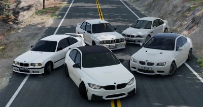 German M3 BMW 3-Series Pack BeamNG v1.0