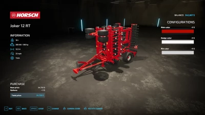 Horsch Joker 12RT Rust Edition v1.1.0.0