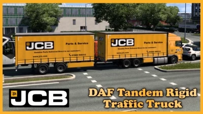 JCB Rigid Tandem Traffic Truck v1.0