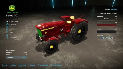 John Deere 710 Rust Edition v1.0.0.0