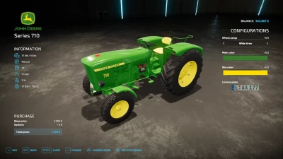 John Deere 710 Rust Edition v1.1.0.0