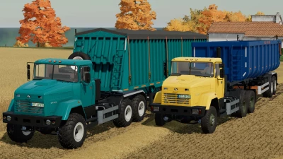 Kraz 6443 & Trailers v1.0.0.0