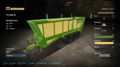 Krone TX 560 D Rust Edition v1.0.0.0