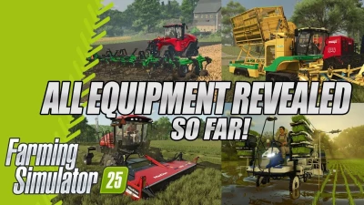 New Farming Equipment in FS25 v1.0.0.0