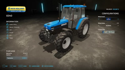 New Holland 8340 Rust Edition v1.0.0.0