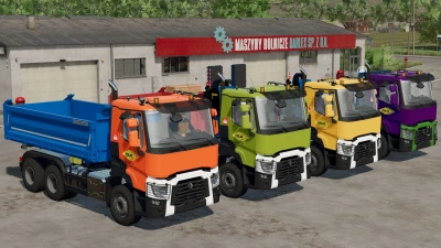 Renault C480 Colas & Eurovia Edition Trucks Pack v1.0.0.0