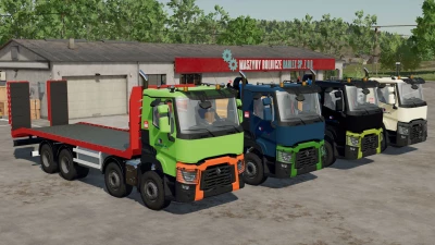 Renault C480 Colas & Eurovia Edition Trucks Pack v1.0.0.0