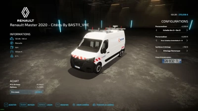 Renault Master IV EDF-ENR v1.0.0.0