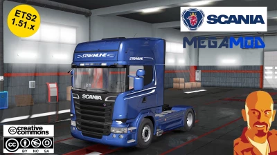 SCANIA MEGAMOD v5.1 ETS2 1.51.x