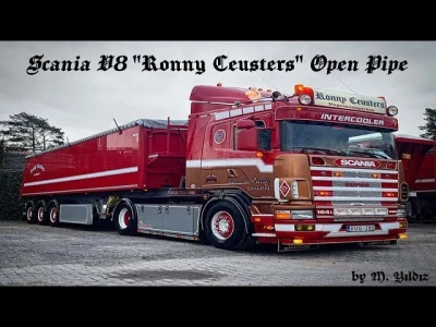 Scania V8 ''Ronny Ceusters'' Open Pipe v1.0