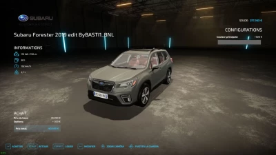 Subaru Forester 2019 Edit v1.0.0.0