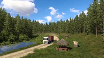 The full version of the map for ETS 2 Truckers 2. 25 years later 1.51