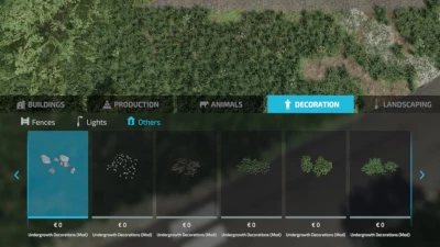 Undergrowth Decorations v1.0.0.0