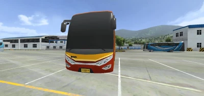 Volvo 9700 and 9400 bus Hanif bus skin + 4 euro skin pack + ai traffic