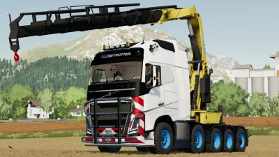 Volvo FH16 Truck with Effer Crane v1.0.0.0