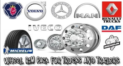 Wheel Rim Pack for trucks and Trailers v2.2