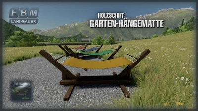 Wooden Ship Garden Hammock v1.0.0.0