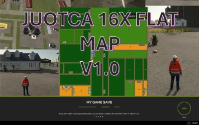 FS25 Juotca Flat Map 16X v1.0.0.0