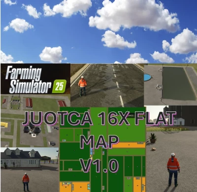 FS25 Juotca Flat Map 16X v1.0.0.0