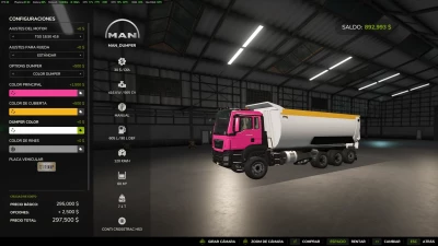 FS25 TGSMan Dumper v1.0.1.0