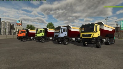 FS25 TGSMan Dumper v1.0.1.0