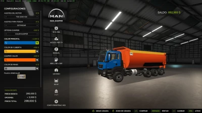 FS25 TGSMan Dumper v1.0.1.0