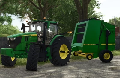 John Deere 435 and 535 round baler v1.0.0.0