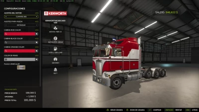 Kenworth K100 CabOver FS25 v1.0.0.0