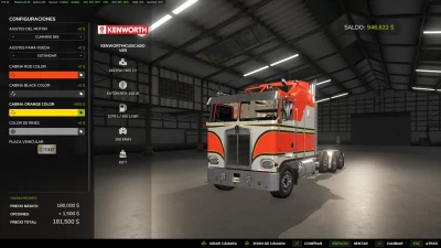 Kenworth K100 CabOver FS25 v1.0.0.0