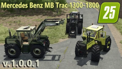 Mercedes Benz MB Trac 1300 - 1800 v1.0.0.1