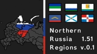 Northern Russia Regions Map v0.1 1.53