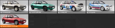 Peugeot 205JP v1.0 0.34.x