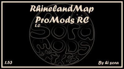 RhinelandMap - ProMods RC v1.0 1.53