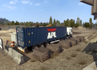 Shipping Container Cargo Pack 2.4 ETS 2 1.53