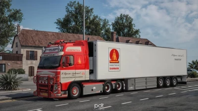 Volvo FH3 P.Bjarne Andersen + Trailer v1.0 1.53