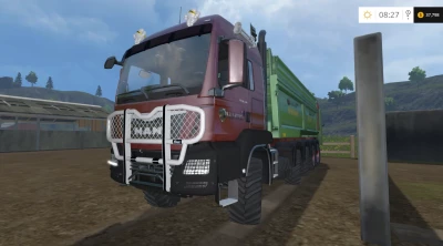 MAN TGS 10WD MANURE TRUCK MULTICOLOR EXTRA HIT V1.3.0.0