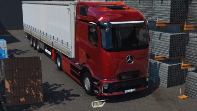 Mercedes Benz Actros MP6 ETS2 1.53-1.54