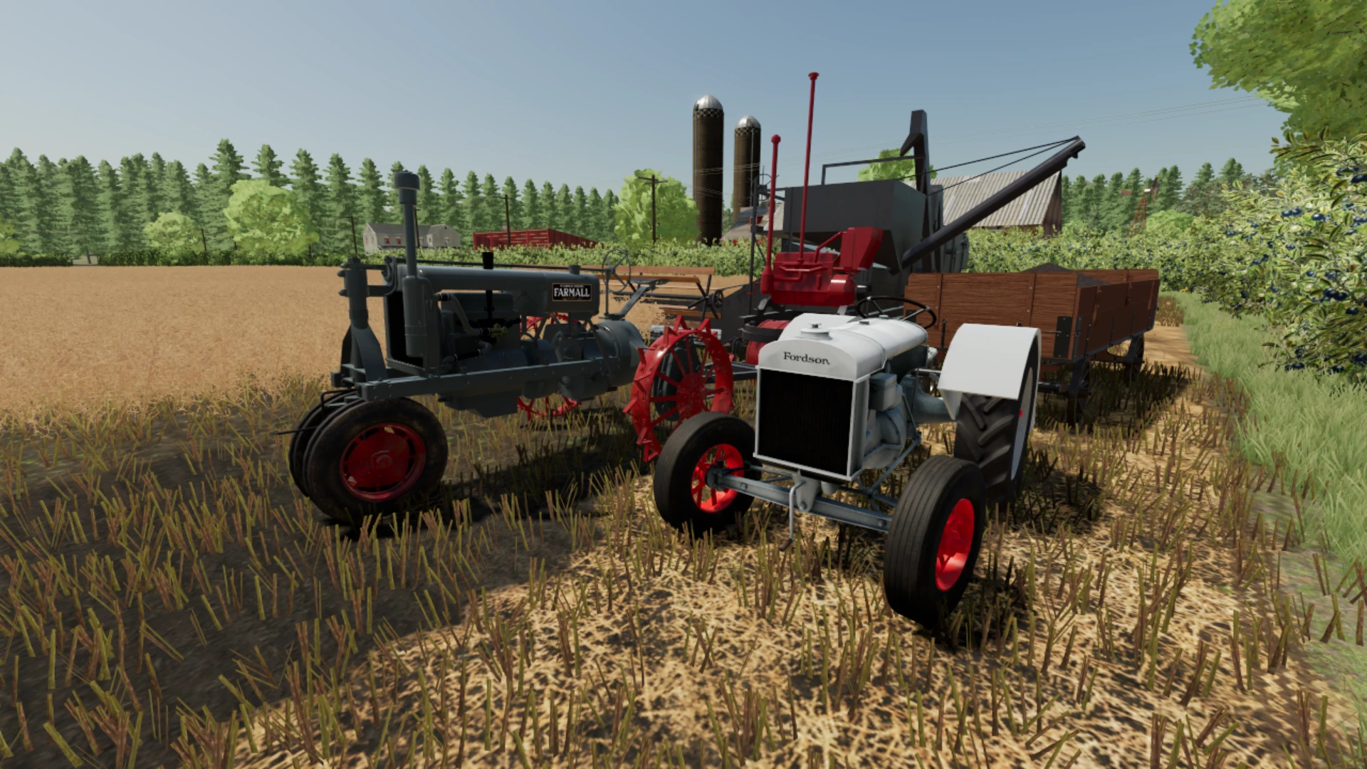 Old Farm equipment pack bug report