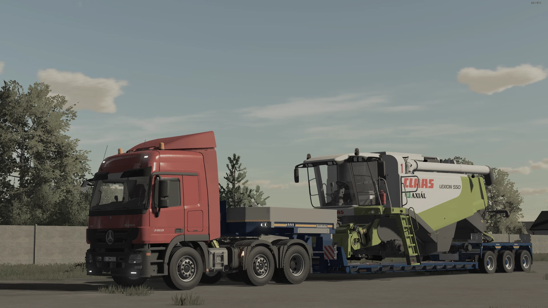 Actros mp3 6x2/4 special transport
