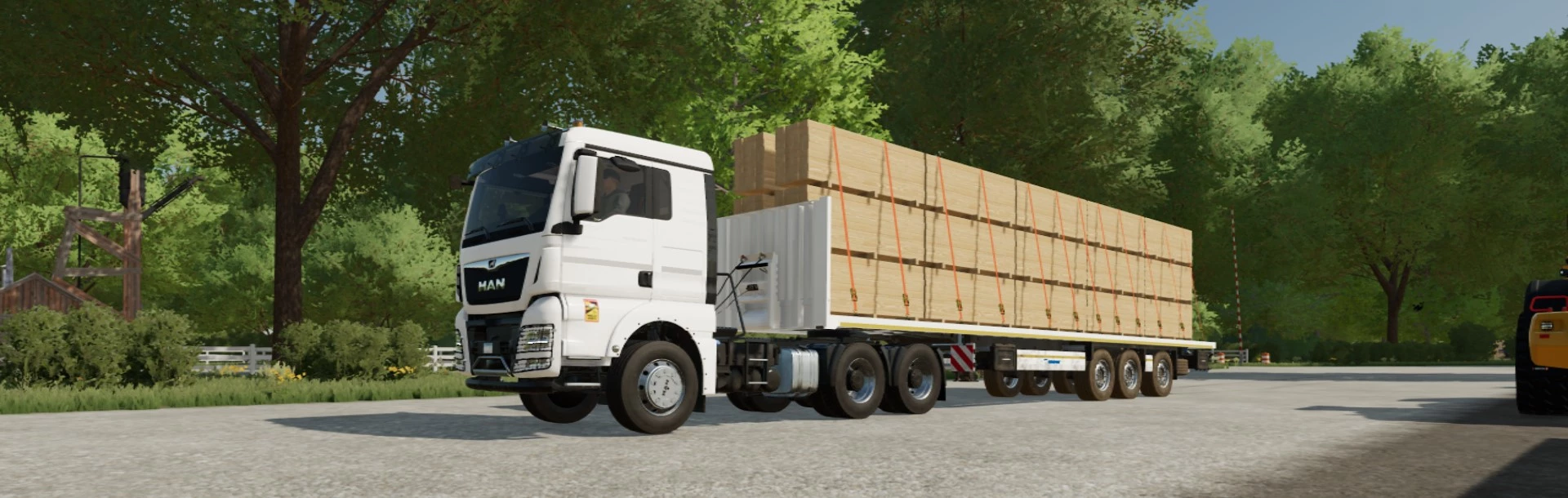 MAN TGX 640cv - 6X4  /  Flatbed