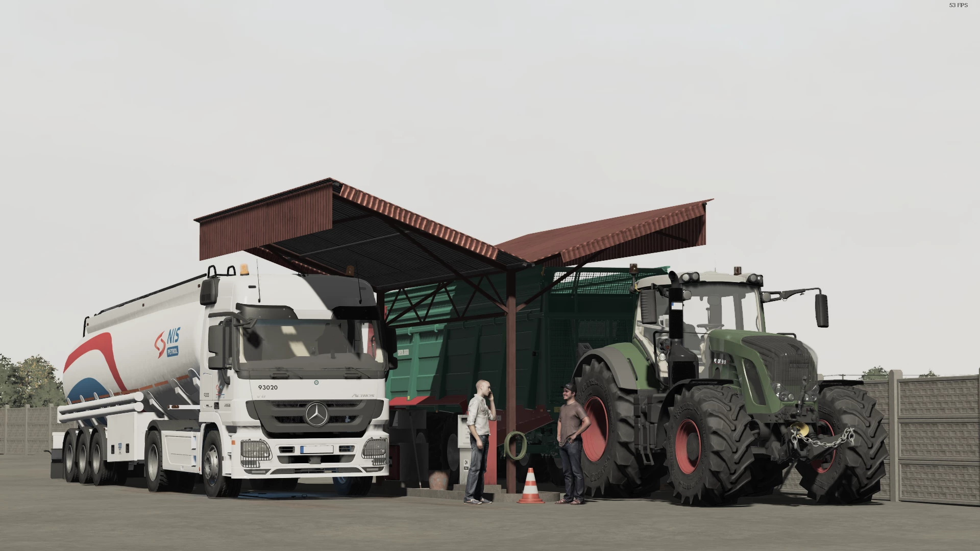 Actros mp3 Fendt 939