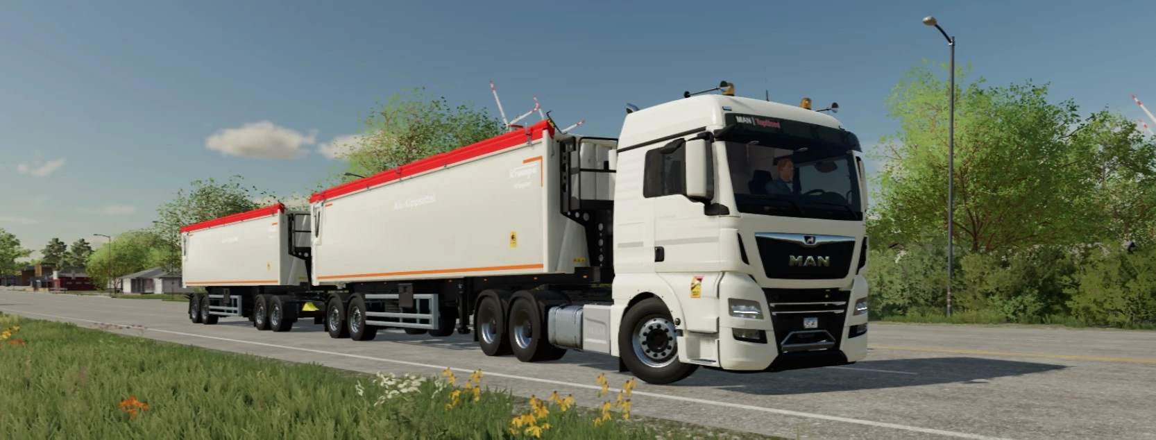 MAN TGX 640cv 6x4  / Krampe SKS Pack