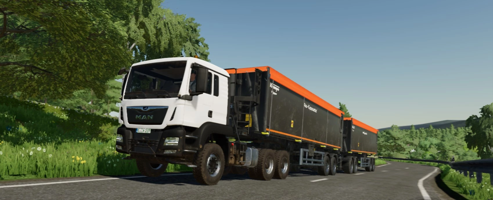 MAN TGS 500cv 6x4  / Krampe SKS Pack