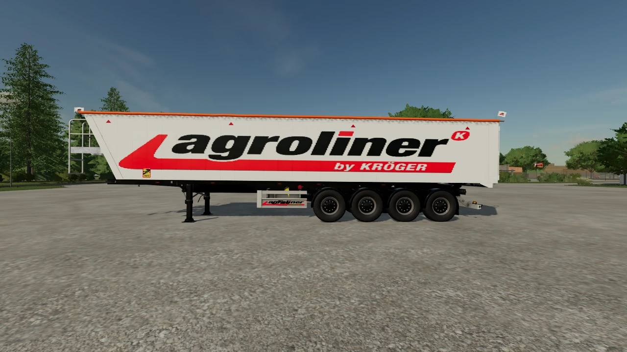 Agroliner Trailer 4 axes