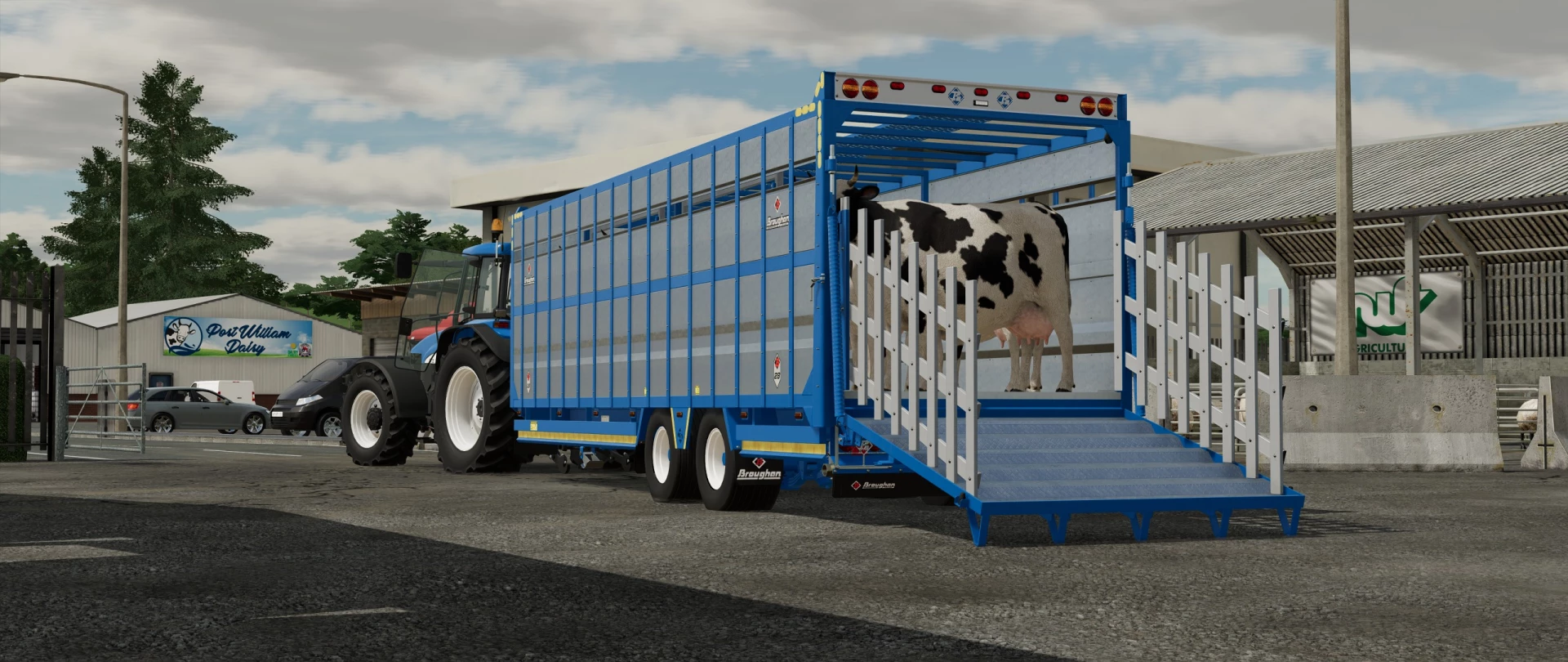 Broughan 28F Cattle Trailer Update