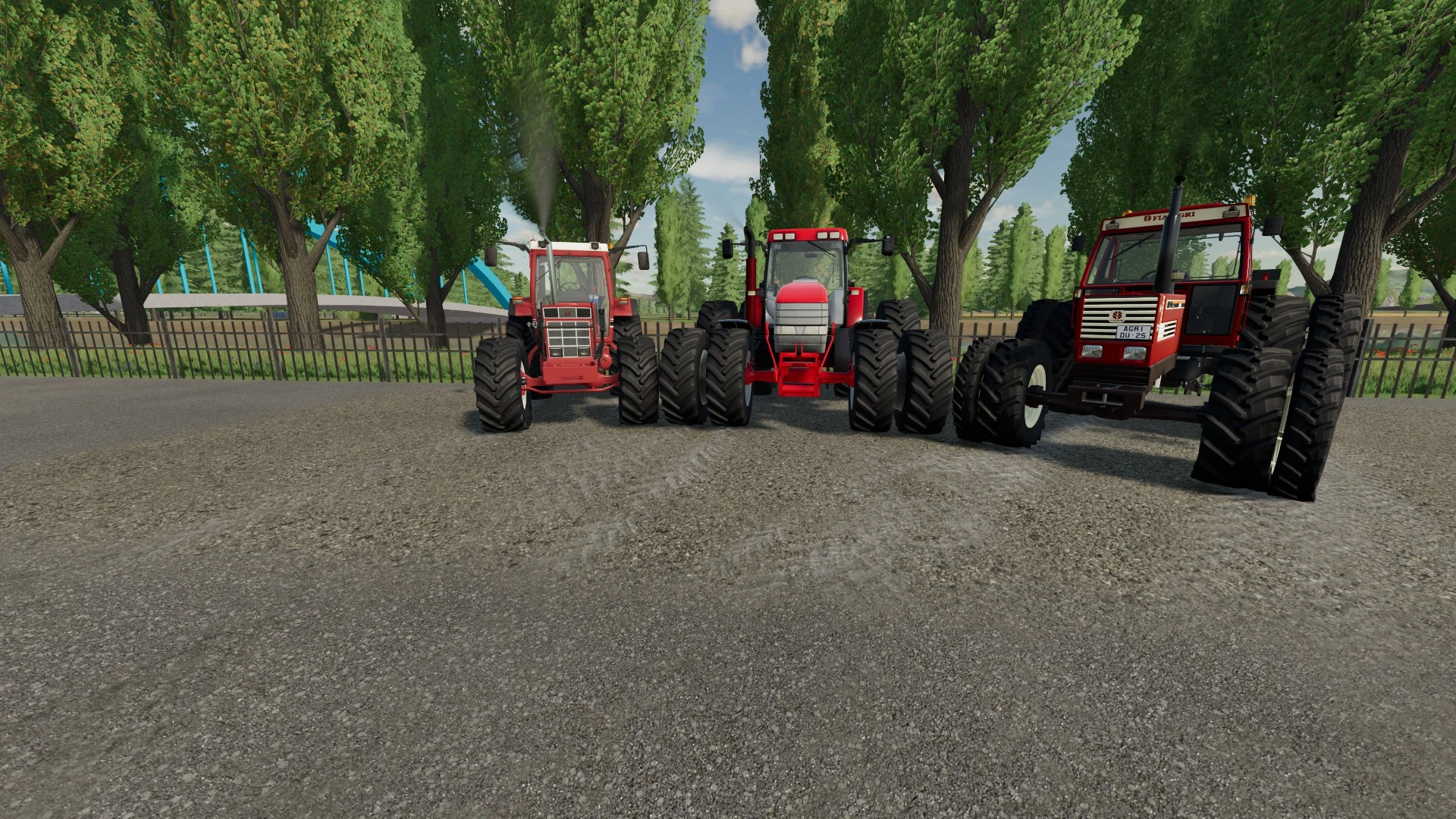 3 Tracteurs surpuissants