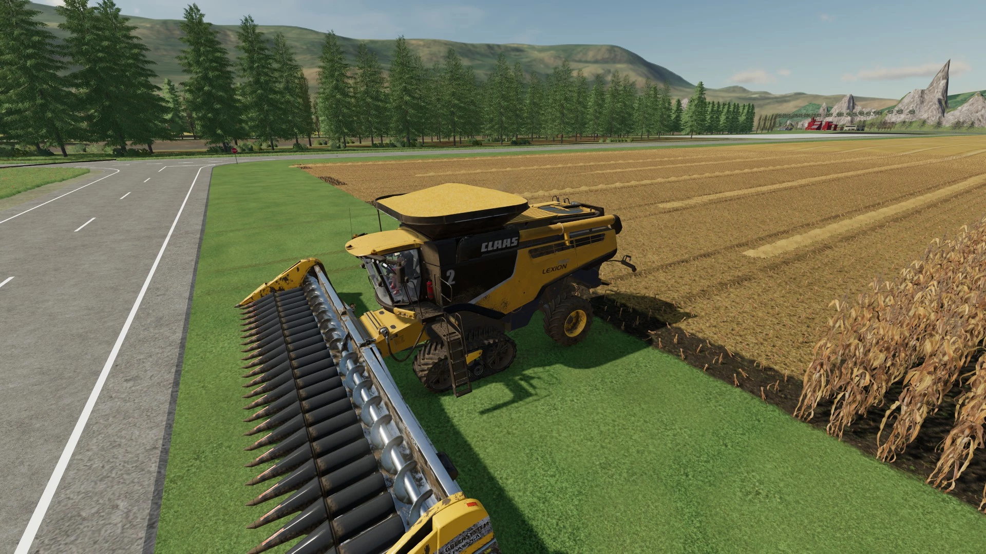 lexion 780 US modifiée