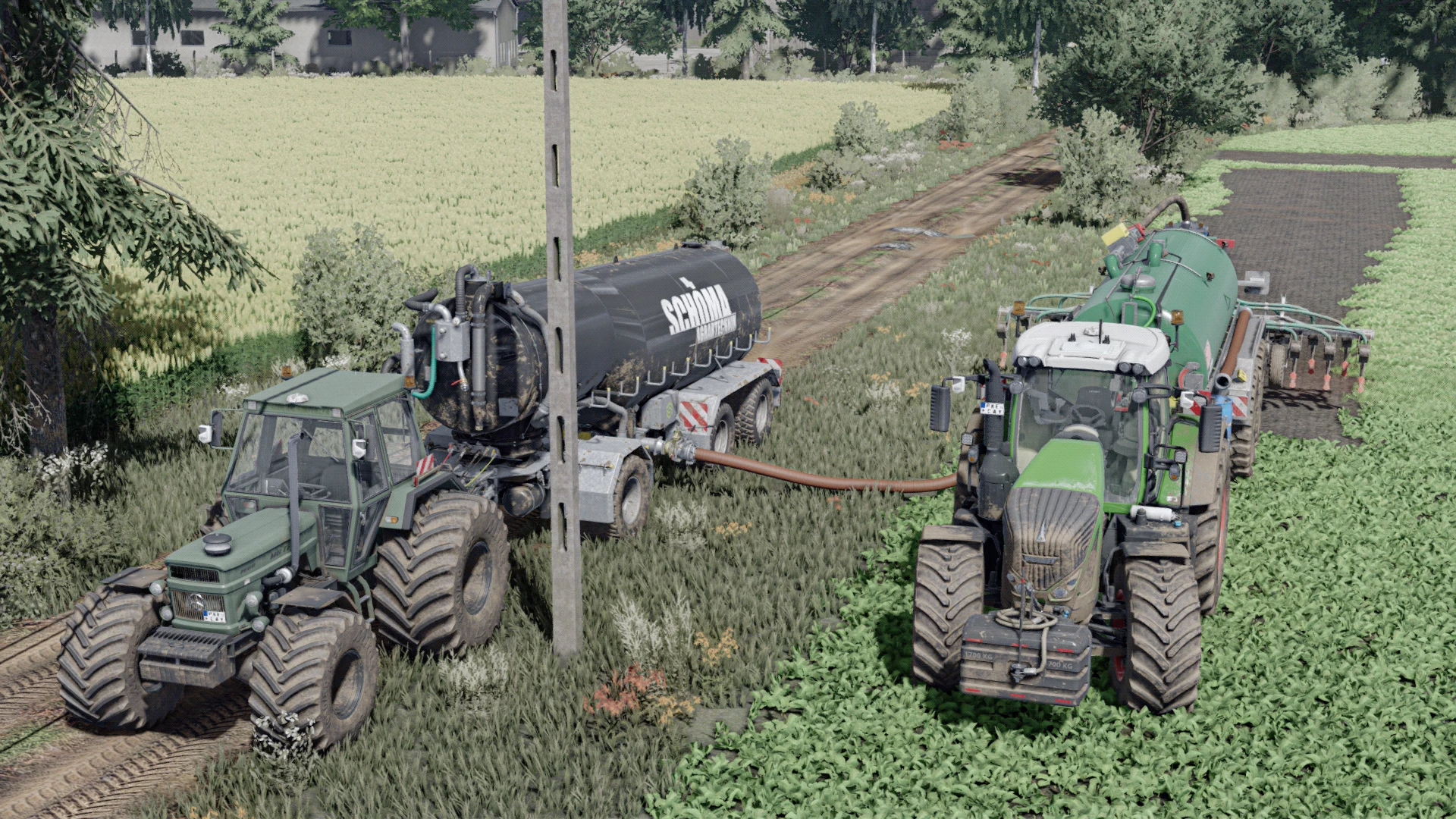 Agricultural Machinery Refueling